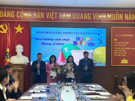 Giao ban Cơ quan Công đoàn GTVT Việt Nam tháng 03 năm 2024