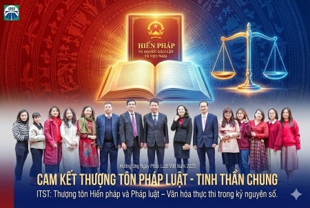 ITST Hưởng Ứng Ngày Pháp Luật Việt Nam 2025: Xây Dựng Văn Hóa Thượng Tôn Pháp Luật Trong Kỷ Nguyên Số