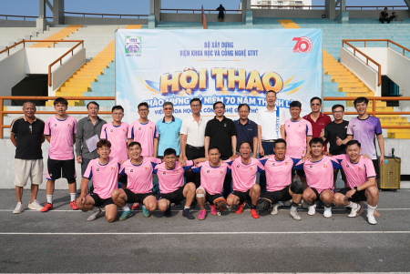 Sôi nổi Hội thao chào mừng kỷ niệm 70 năm thành lập Viện Khoa học và Công nghệ GTVT