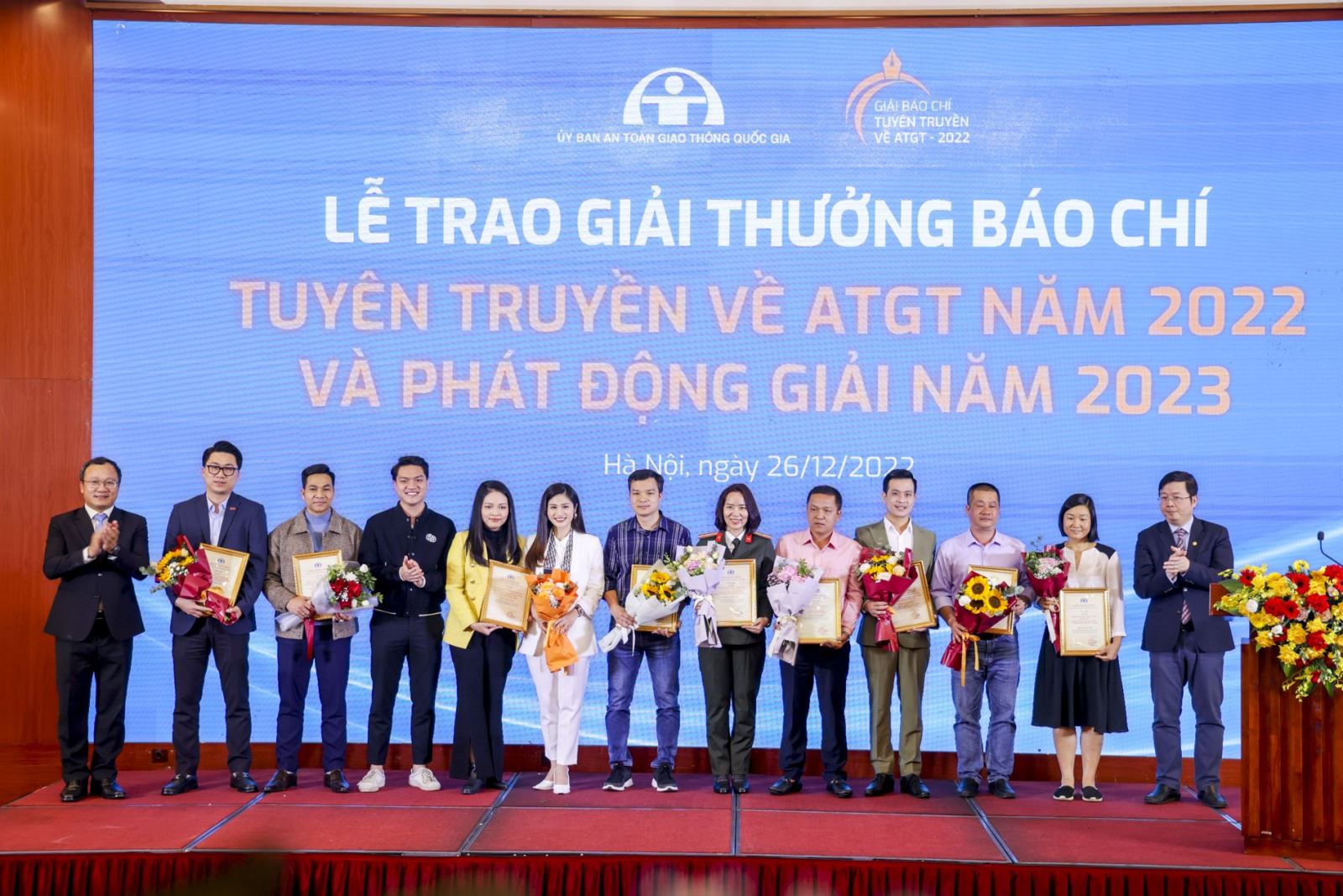 Trao 51 Giải thưởng Báo chí tuyên truyền về ATGT năm 2022