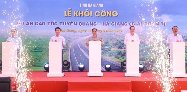 Thủ tướng phát lệnh khởi công cao tốc Tuyên Quang - Hà Giang